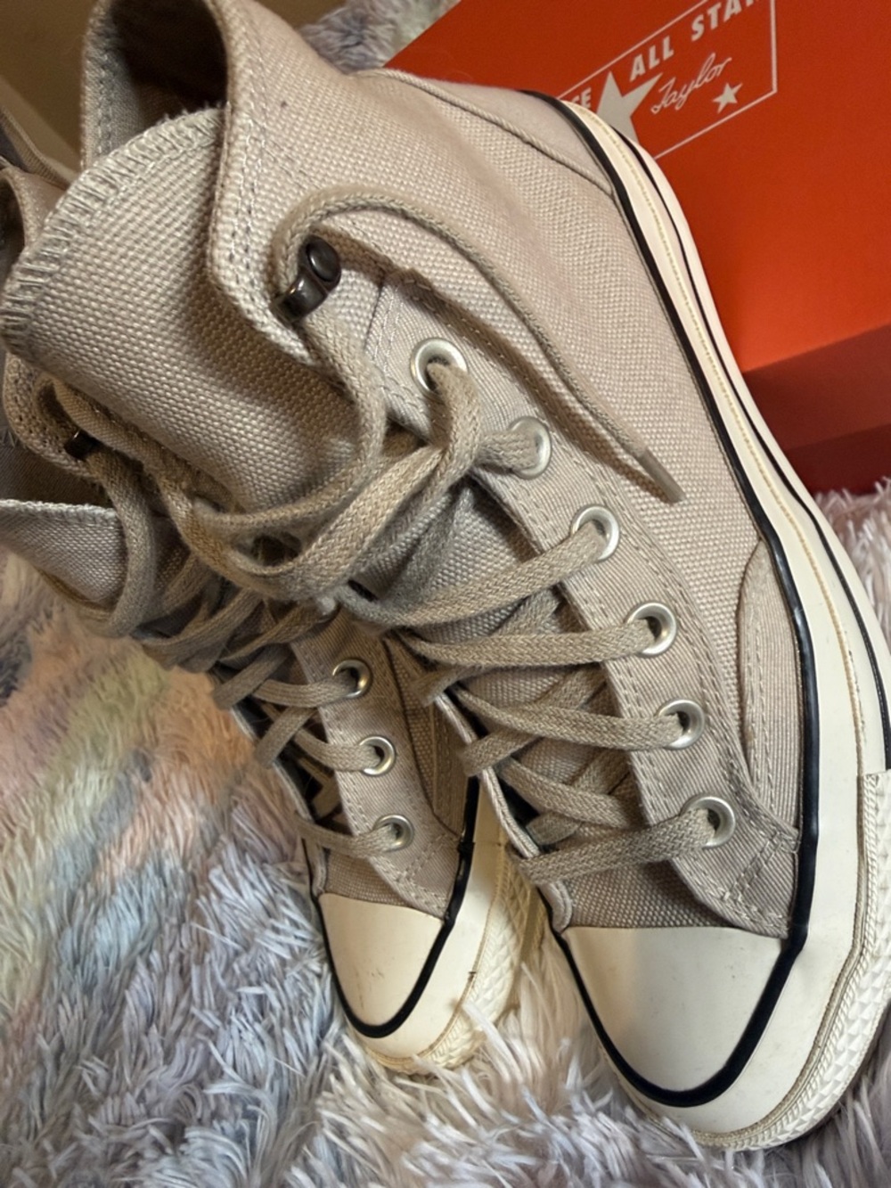 Converse Chuck 70 Hi Sneakers - Papyrus (Light Beige) converse